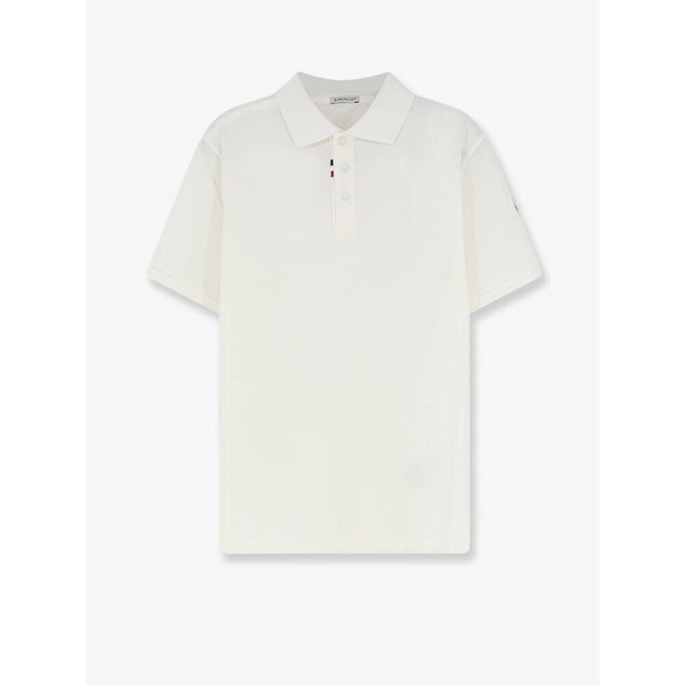 Moncler Men Cotton Pique Polo Shirt